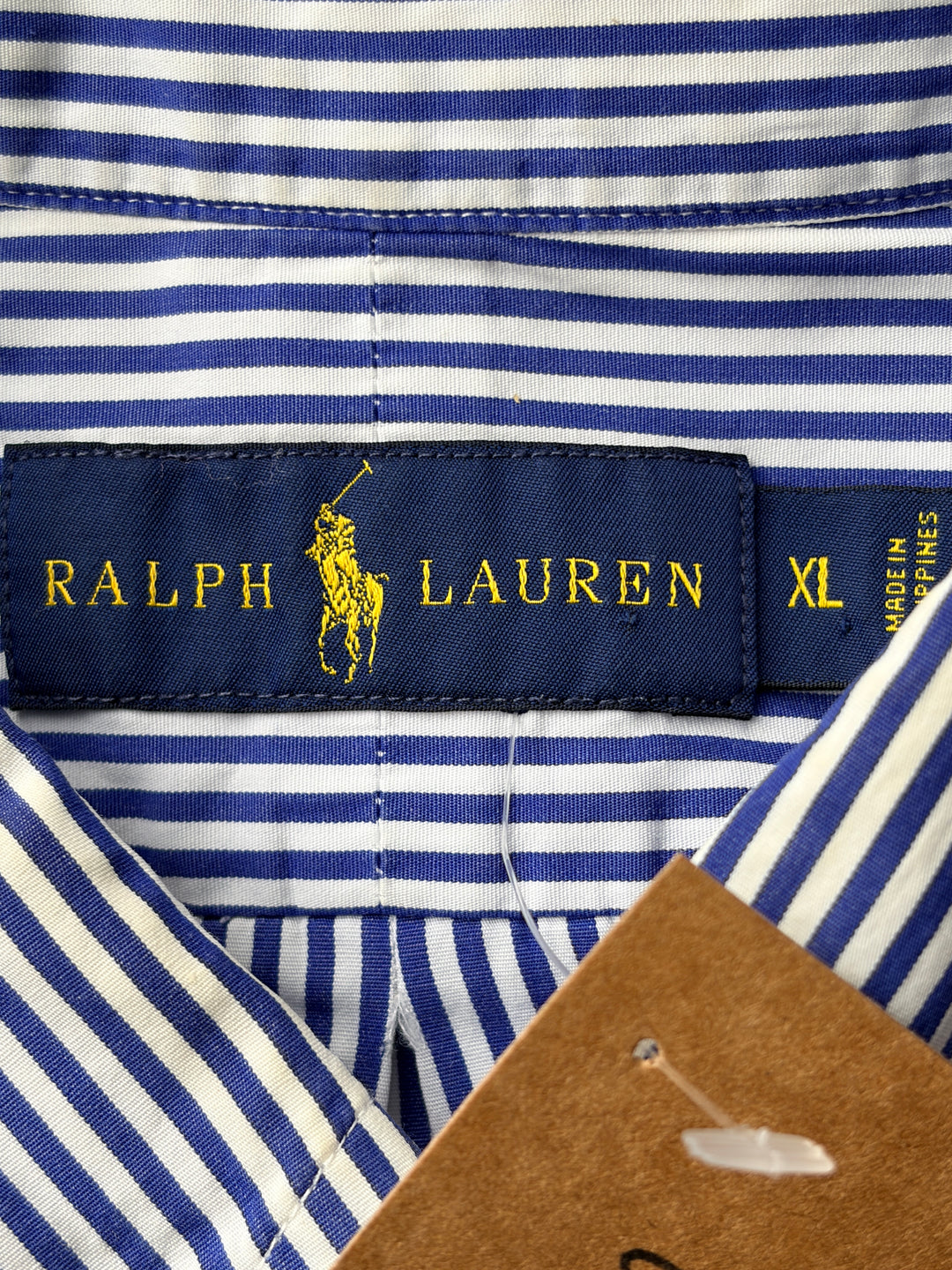 Vintage 90's Men Ralph Lauren Shirt in Blue
