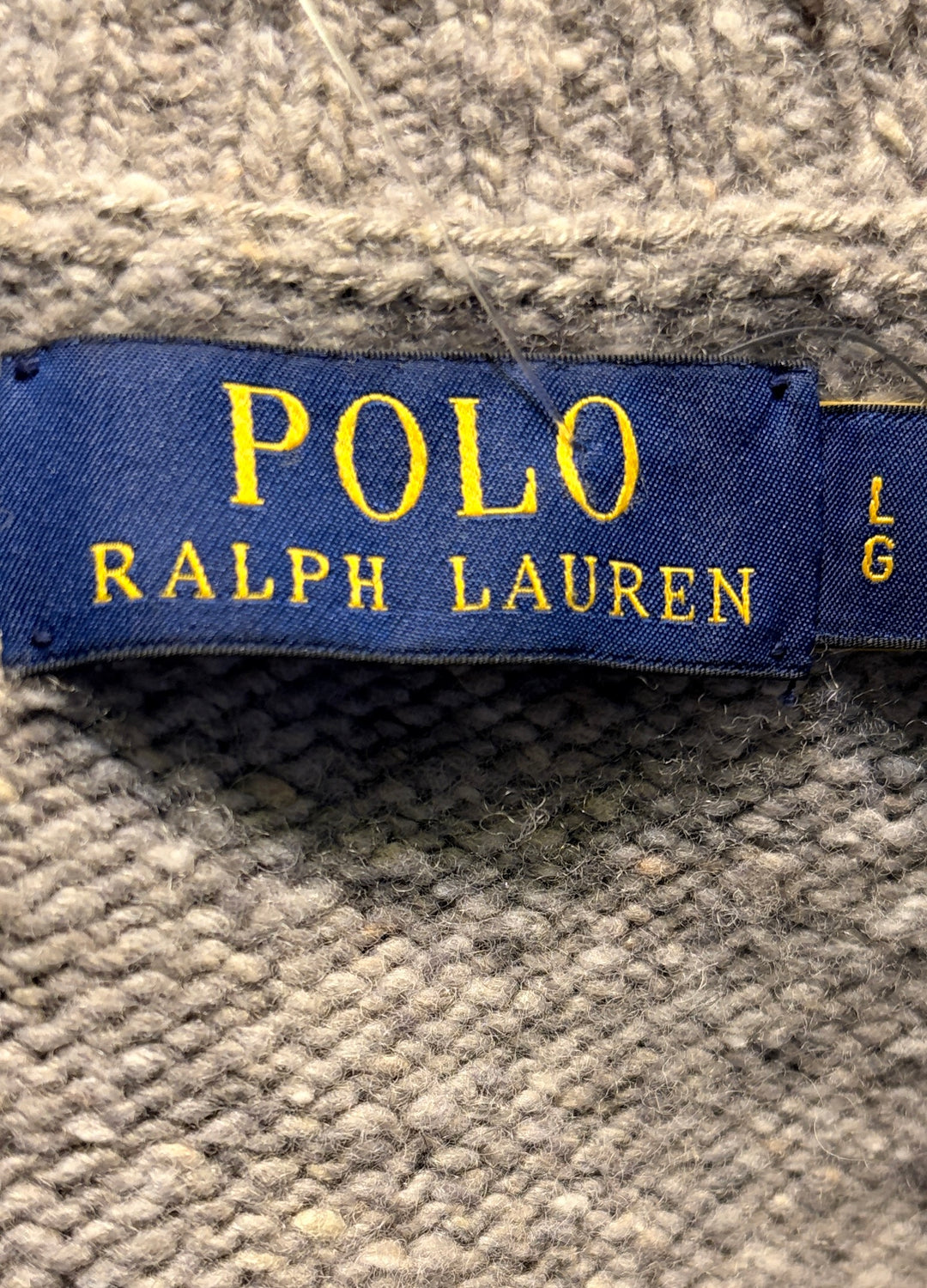 Vintage 00's Men Ralph Lauren Sweater in Gray