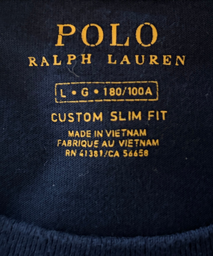 Vintage 00's Men Ralph Lauren Sweatshirt in Blue