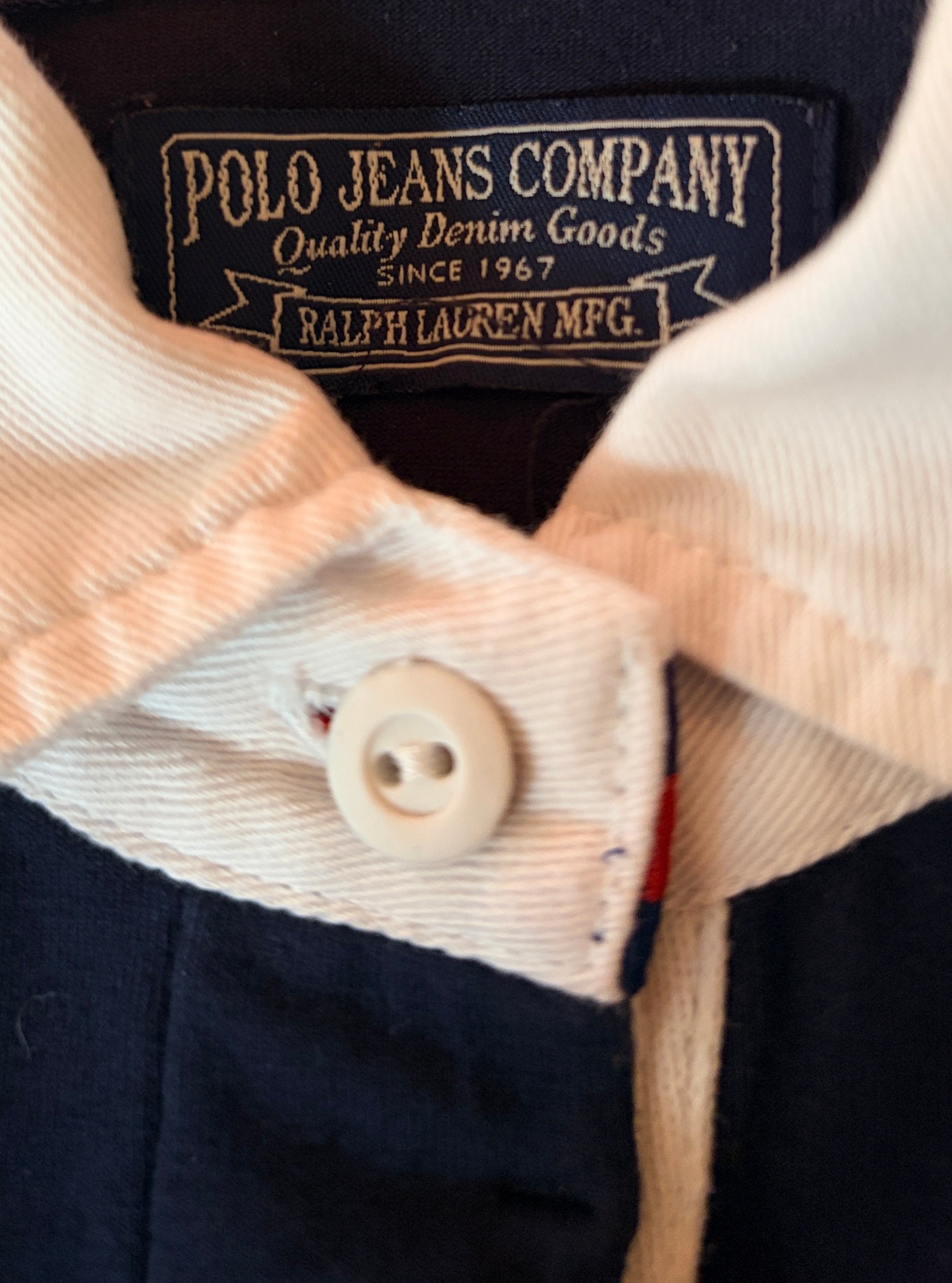 Online Vintage Store | Vintage 00's Ralph Lauren Shirt in Blue
