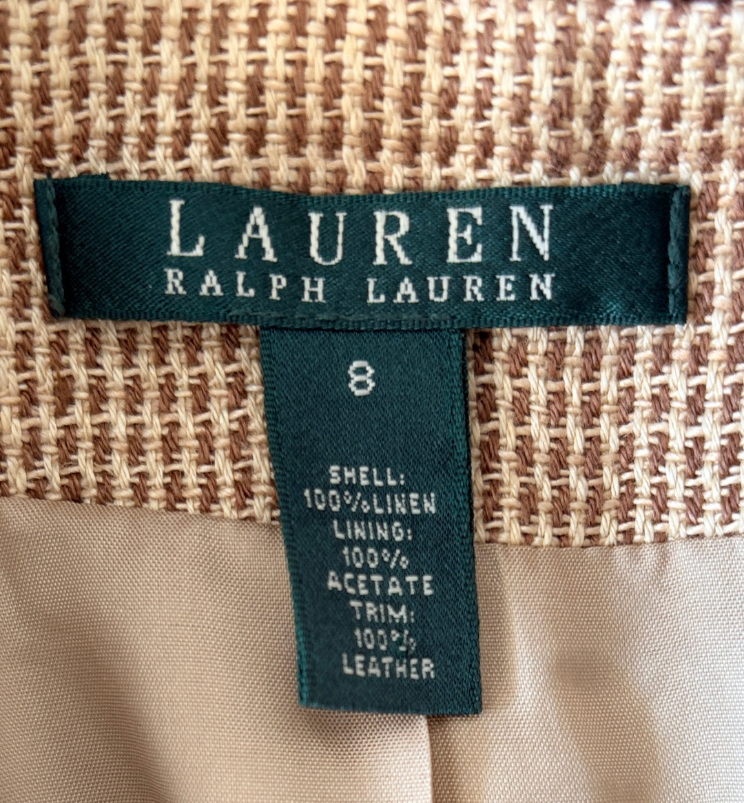 Vintage 00's Women's Ralph Lauren Jacket in Brown
