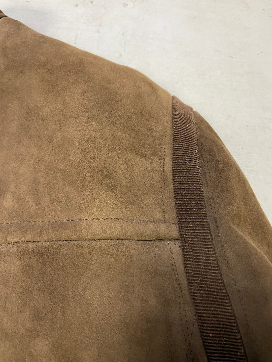 Vintage 70's Men Sheepskin Jacket in Brown