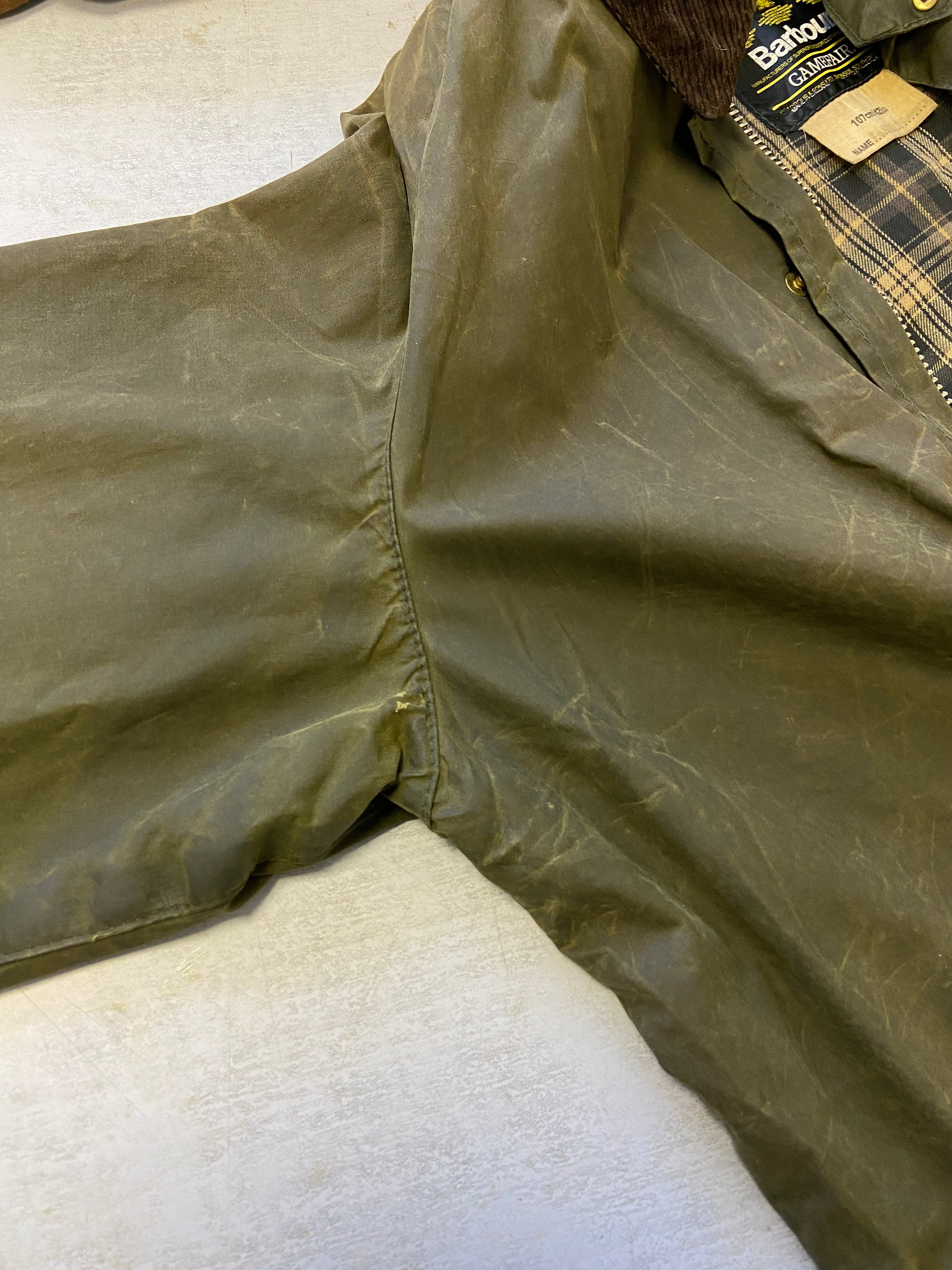 Online Vintage Store | Vintage 90's Men Barbour Waxed Canvas