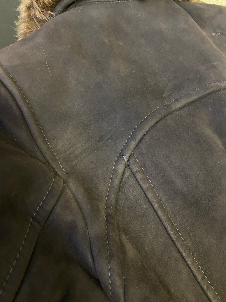 Vintage 70's Women Sheepskin Coat in BrownV9057