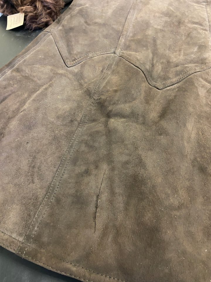 Vintage 70's Women Sheepskin Coat in BrownV9801