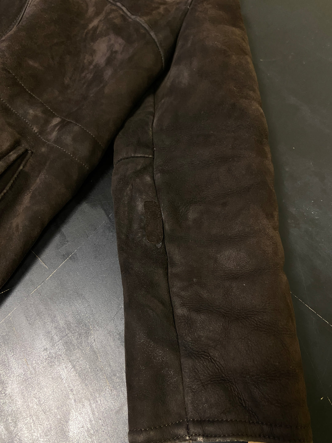 Vintage 70's Women Sheepskin Coat in BrownV9550