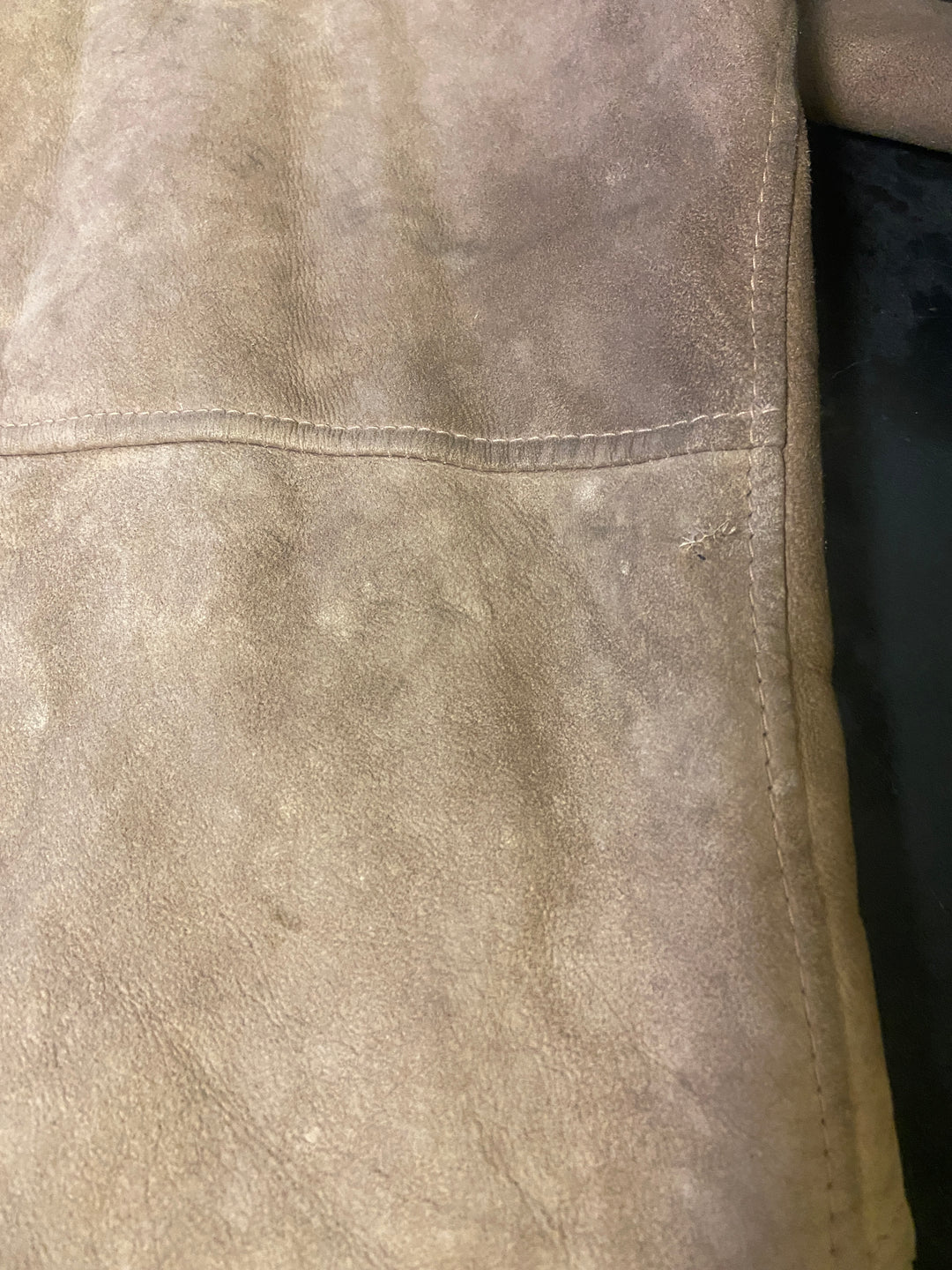 Vintage 70's Men Sheepskin Coat in BeigeZ363