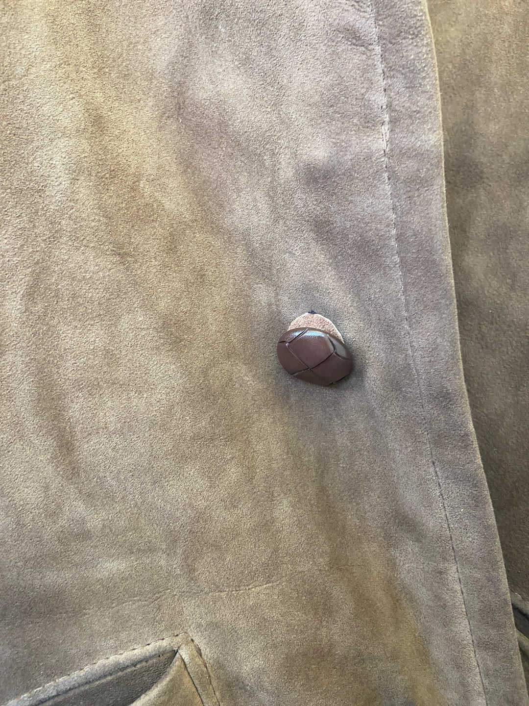 Vintage 70's Men Sheepskin Jacket in BrownZ2485