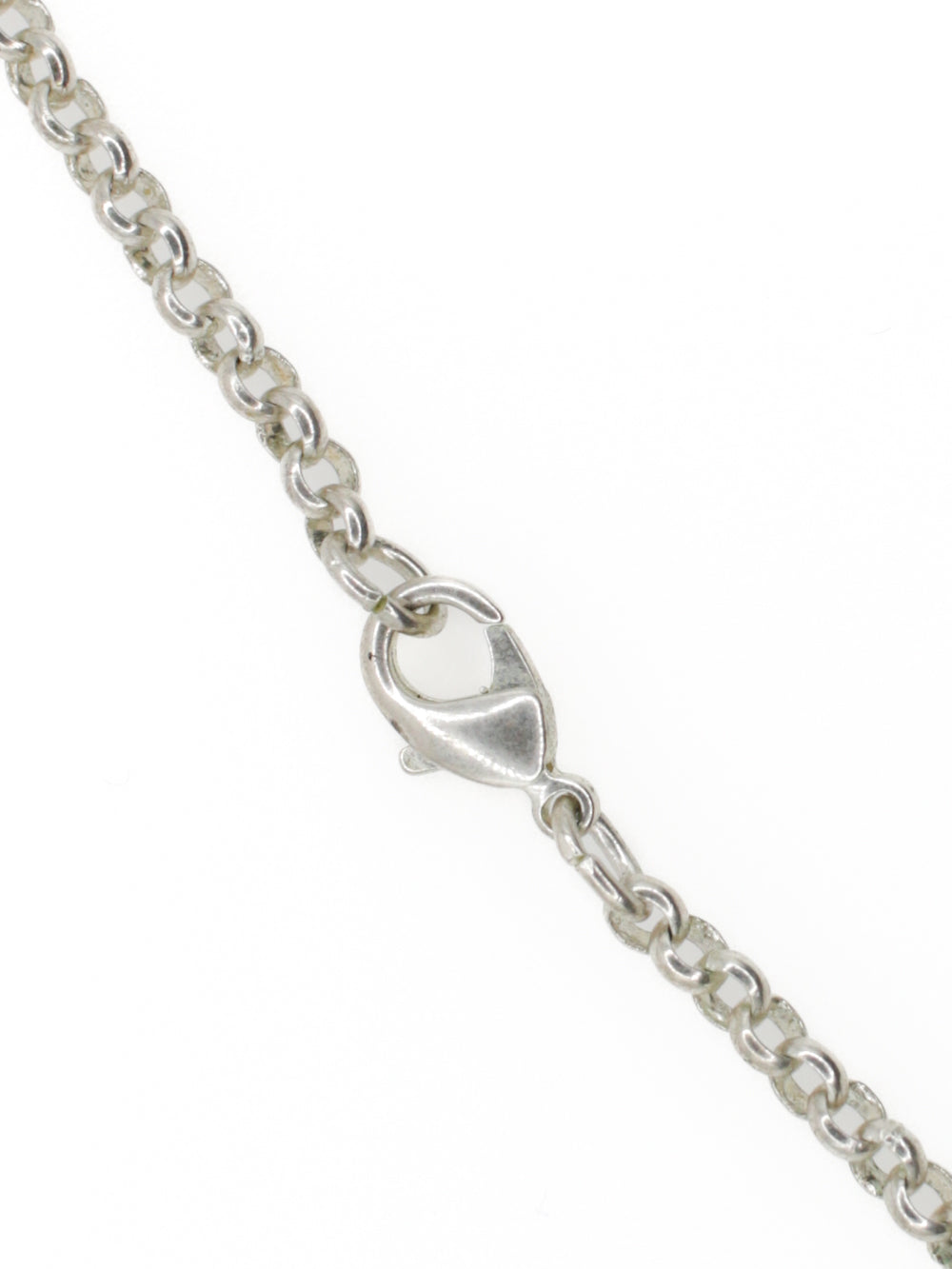 Vintage 1960s Twisting Rhinestone Pendant Necklace