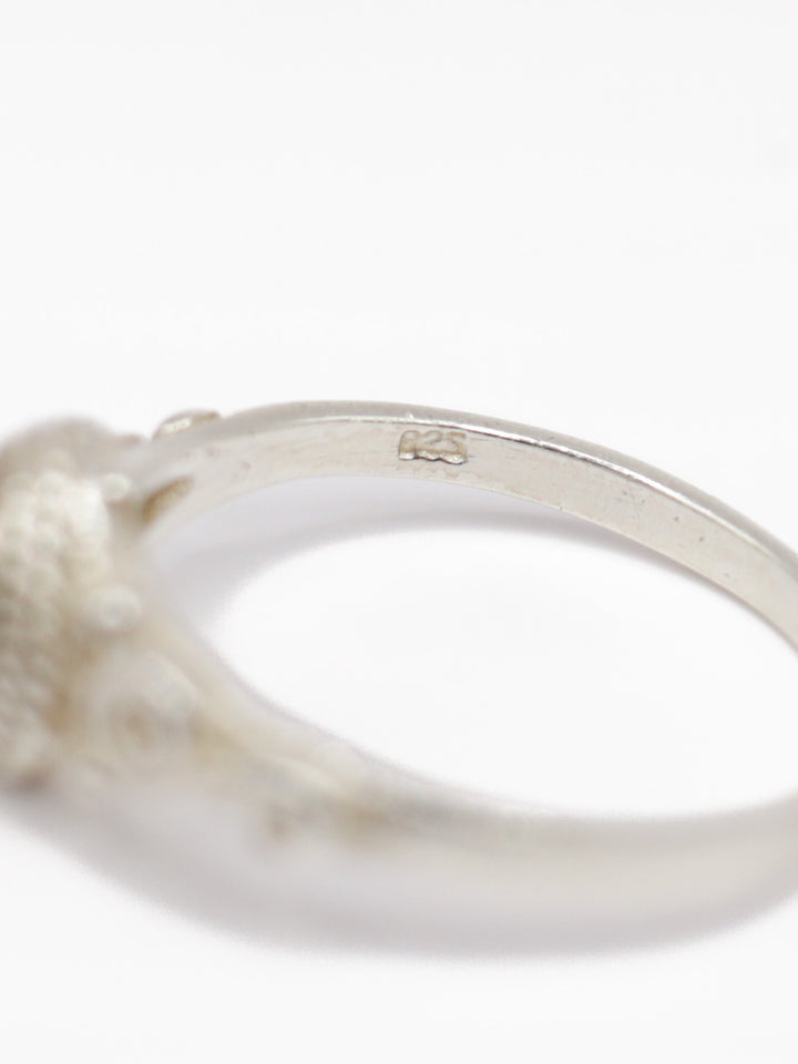 Vintage 925 Silver Yin Yang Ring Size 6 US 16.5mm