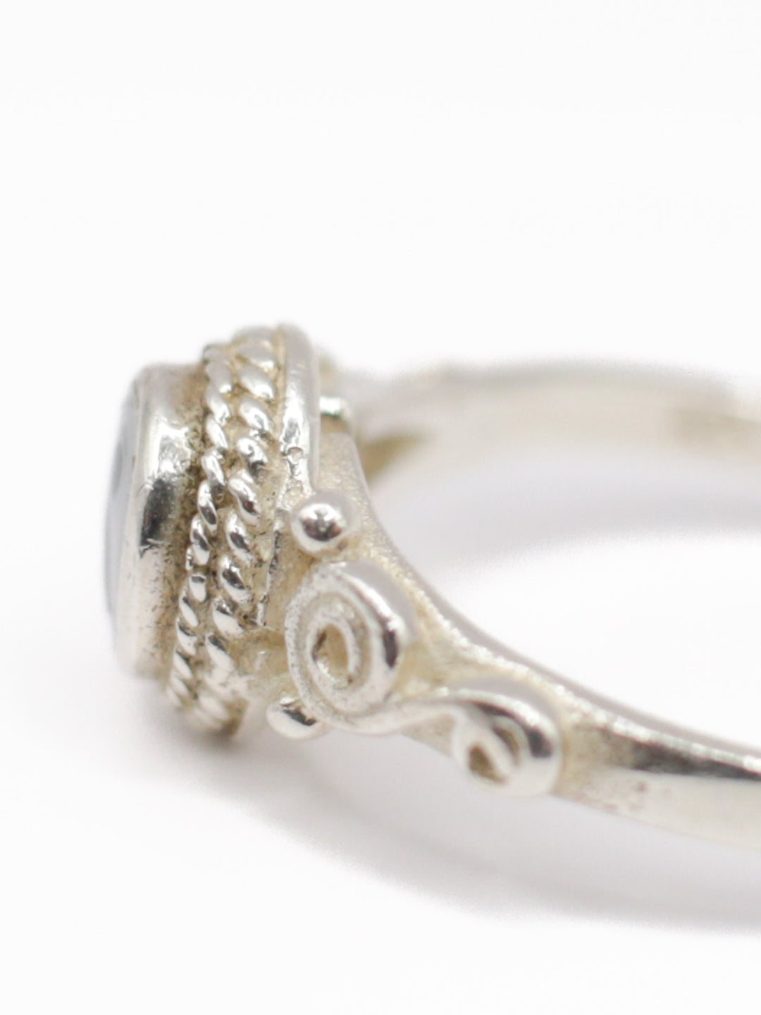 Vintage 925 Silver Yin Yang Ring Size 6 US 16.5mm