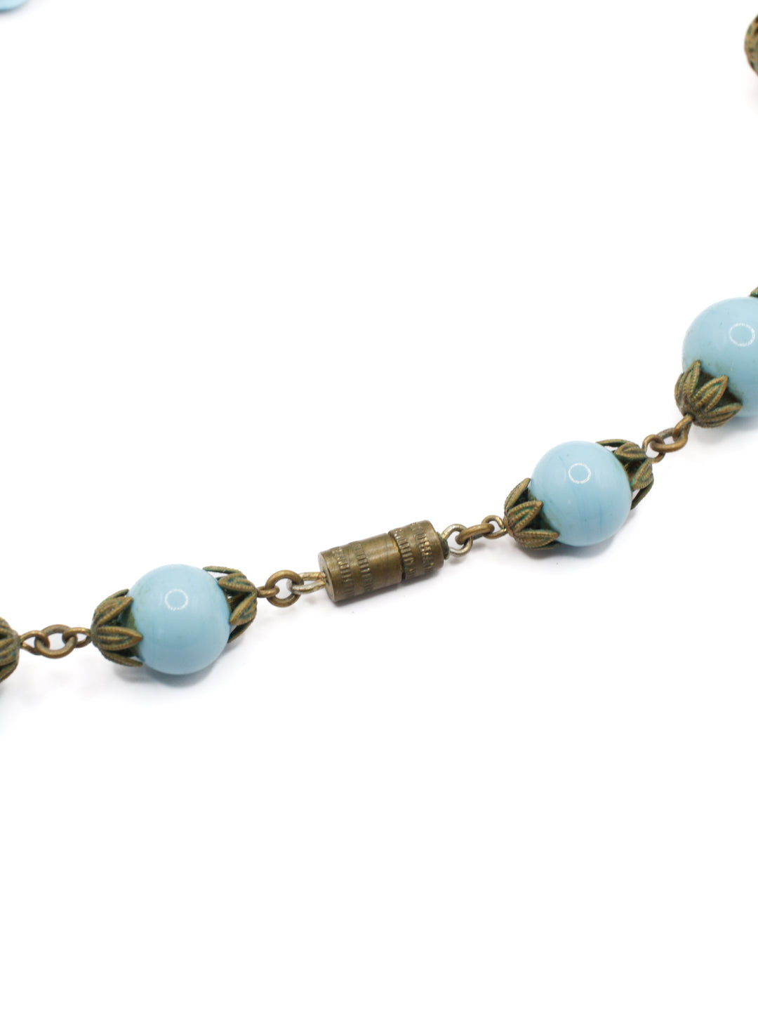 Vintage 20's Necklace in Blue