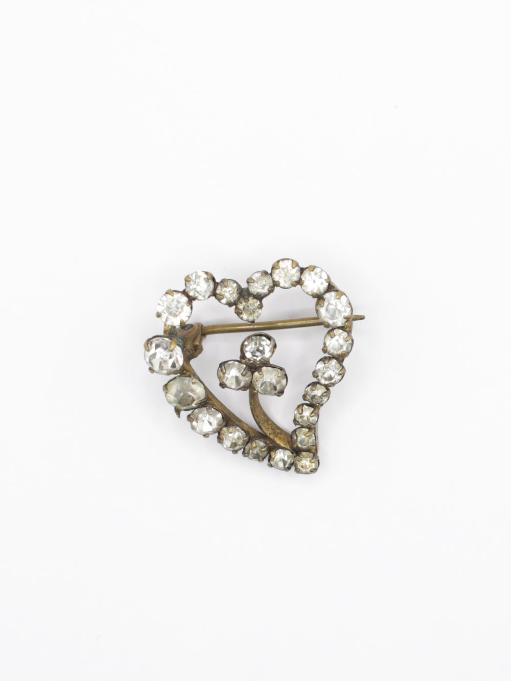 Vintage 20's Brooch in Gold
