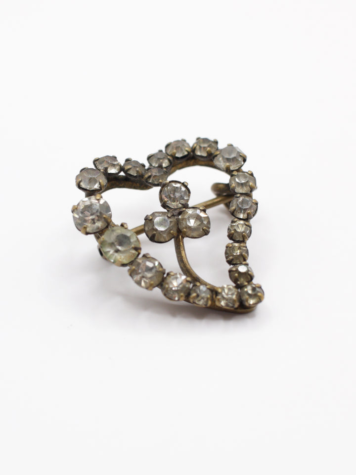 Vintage 20's Brooch in Gold