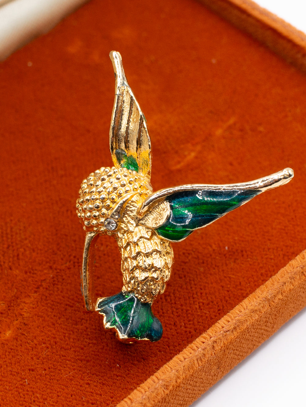 Vintage 80's Brooch in Green