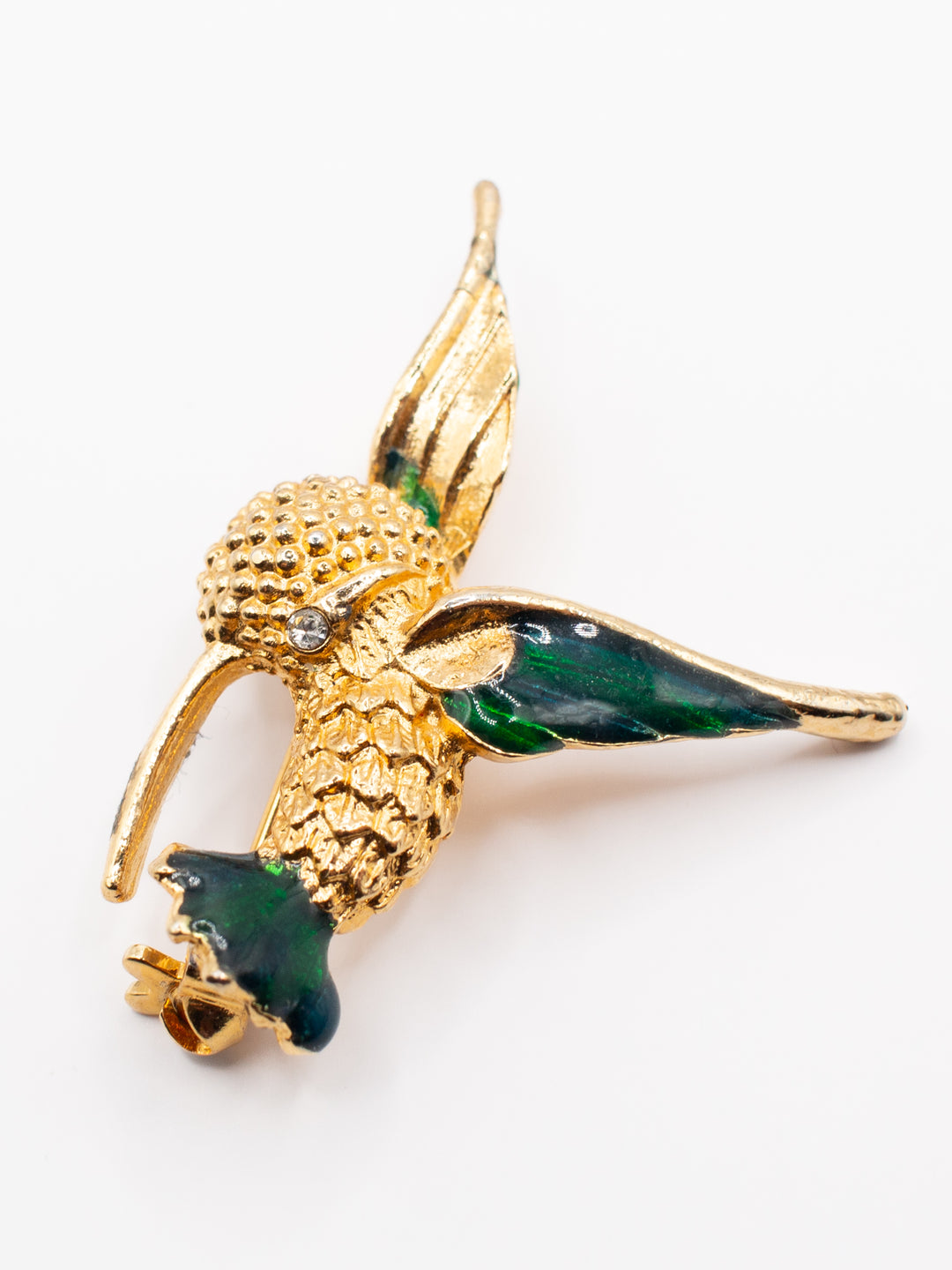 Vintage 80's Brooch in Green