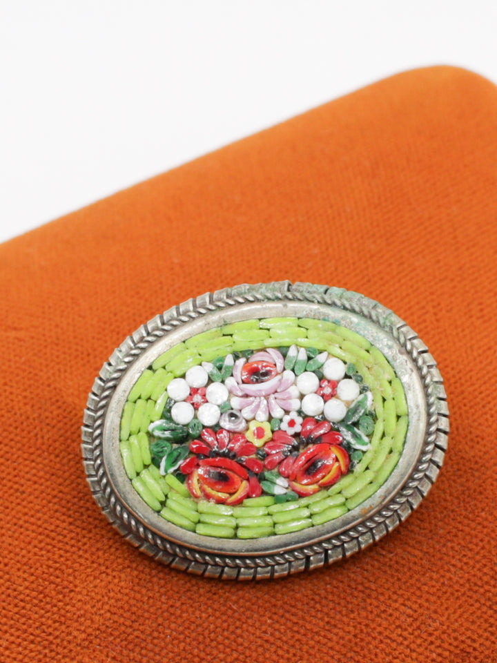 Vintage 50's Brooch in Multi