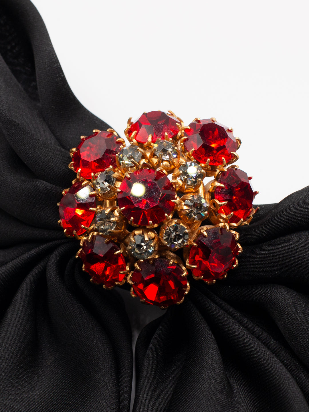 Vintage 60's Brooch in Red