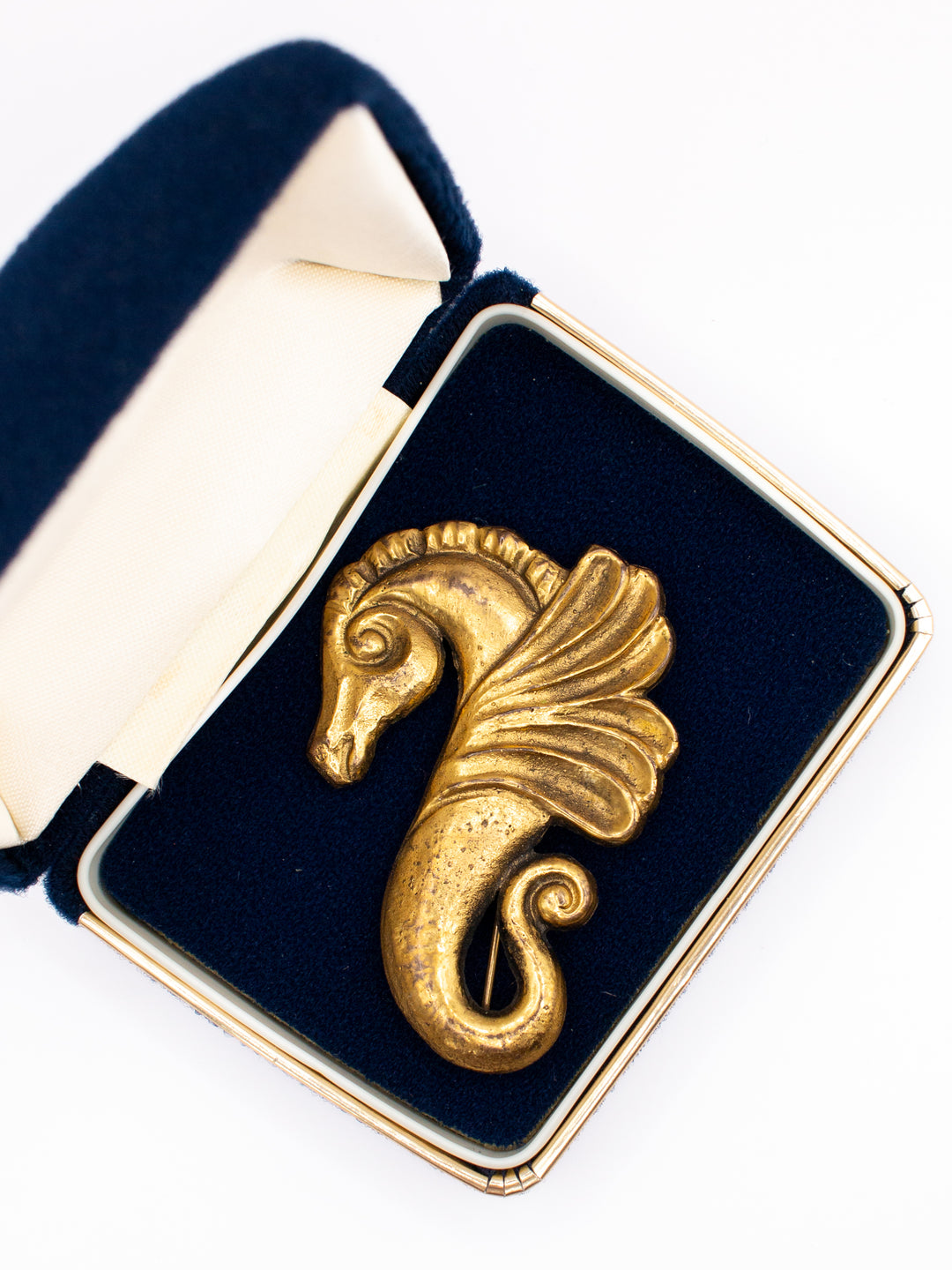 Vintage 80's Brooch in Gold
