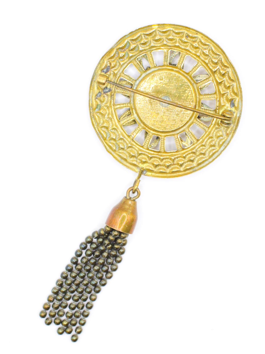 Vintage 60's Brooch in Gold