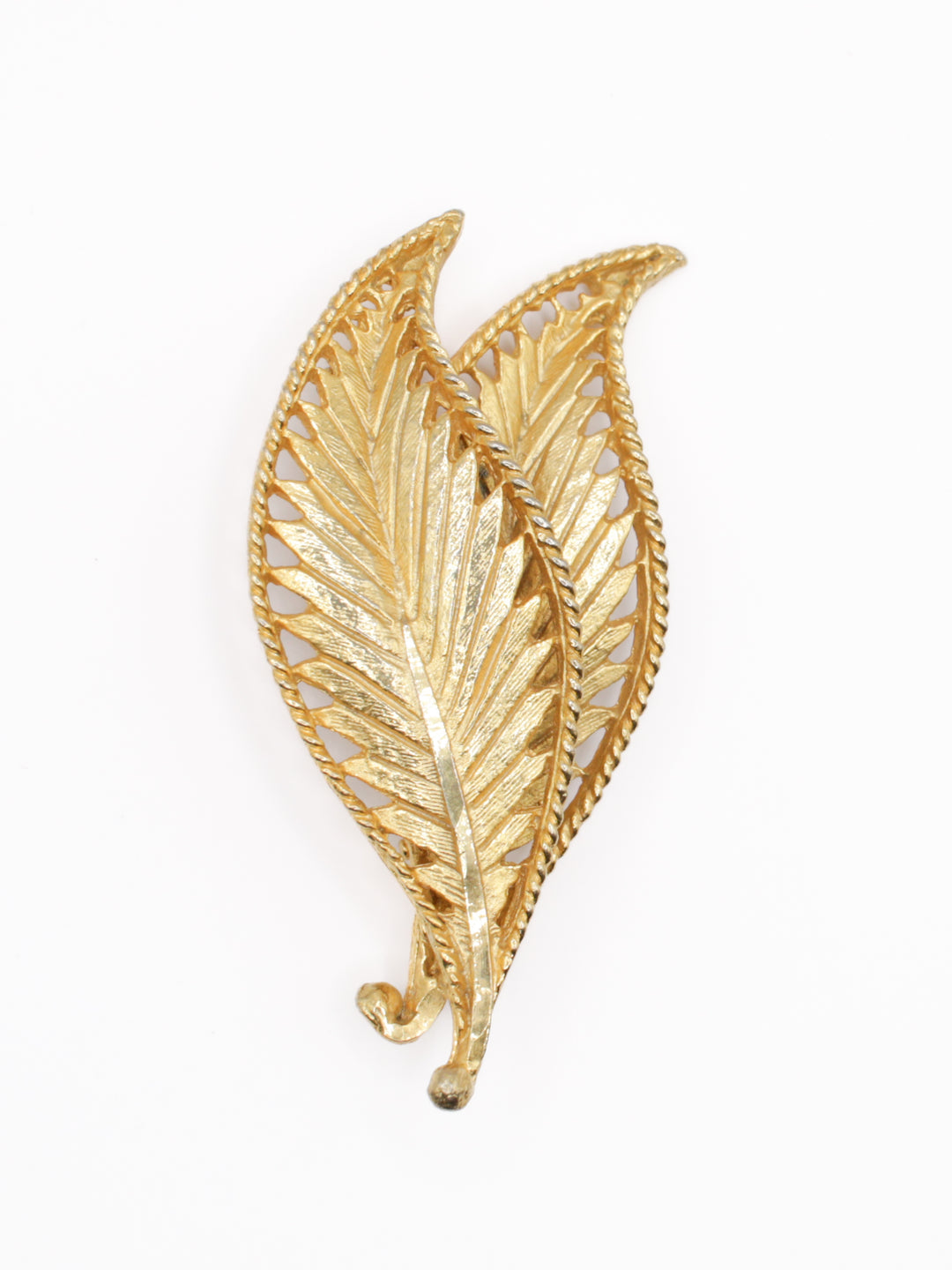 Vintage 70's Brooch in Gold