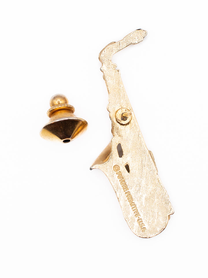 Vintage 80's Brooch in Gold