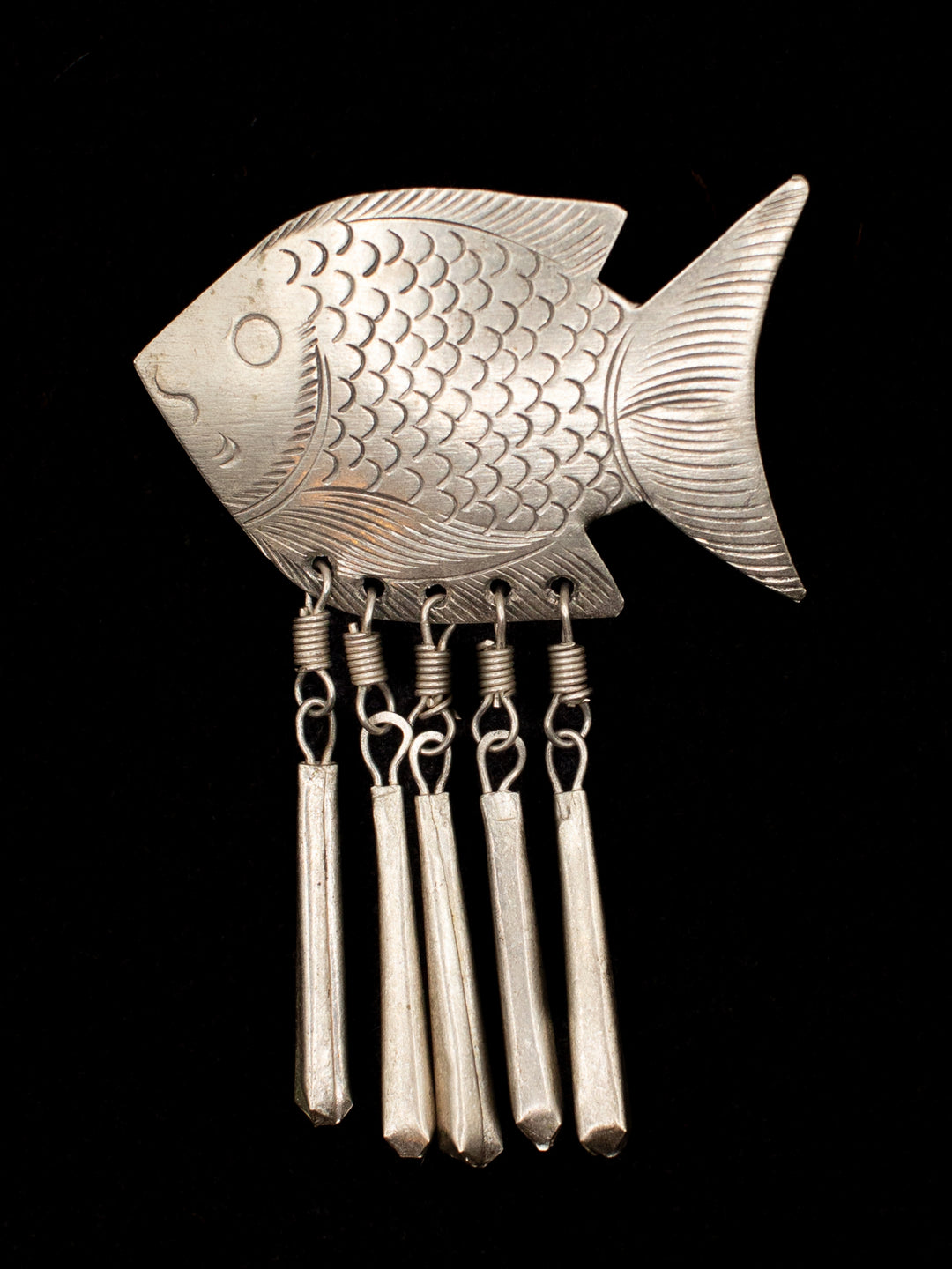 Vintage 50's Brooch in Silver