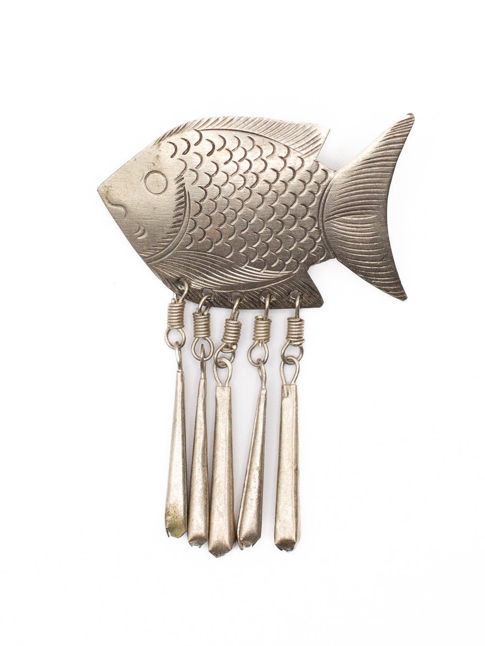 Vintage 50's Brooch in Silver