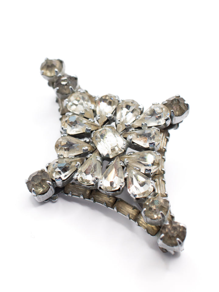 Vintage 50's Brooch in Silver