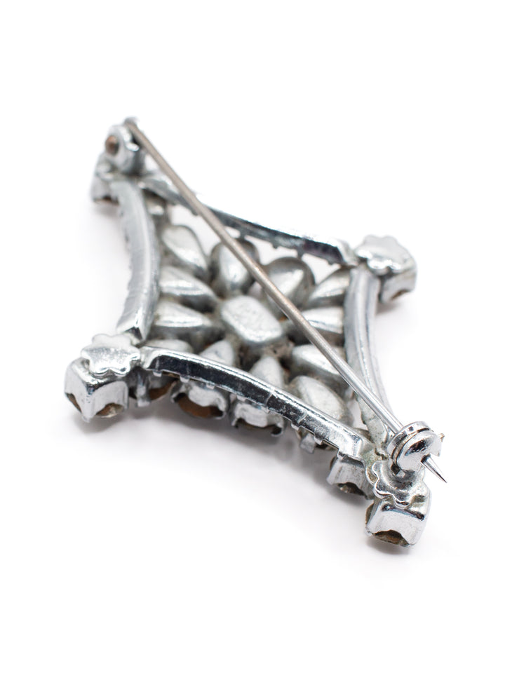 Vintage 50's Brooch in Silver