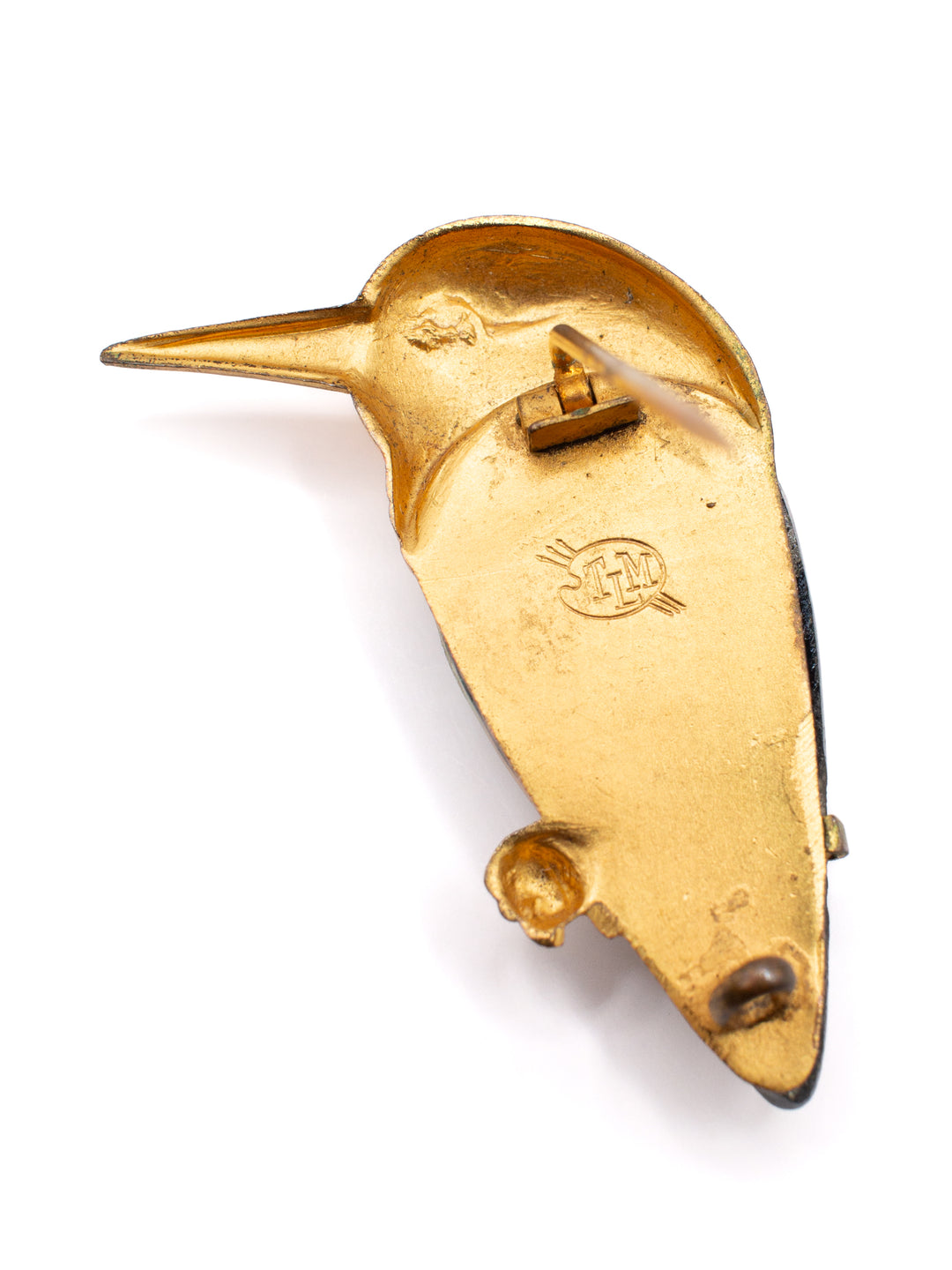 Vintage 30's Brooch in Gold
