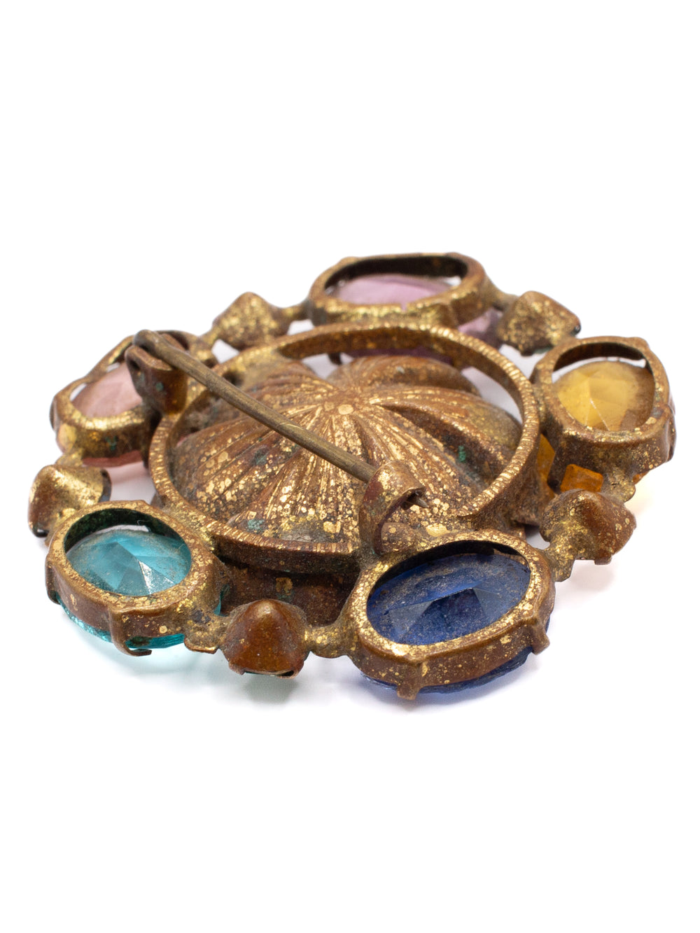 Vintage 30's Brooch in Multi