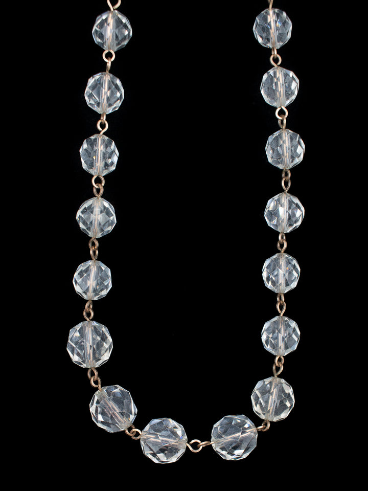 Vintage 30's Necklace in Silver