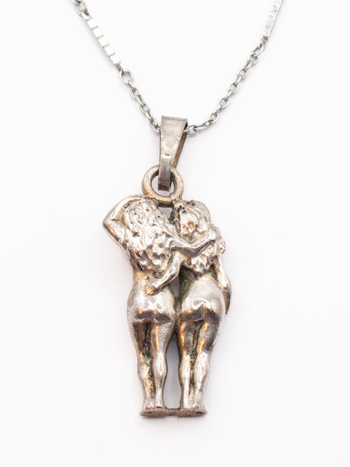 Vintage 60's Necklace in Silver
