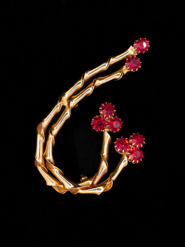 Vintage 60's Abstract Brooch