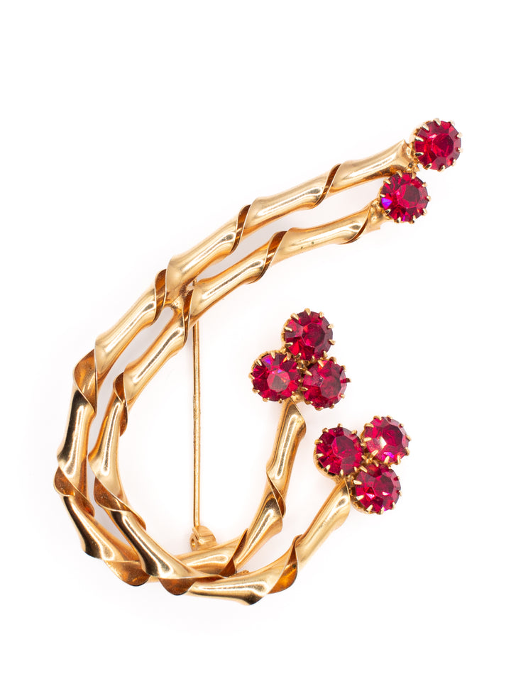 Vintage 60's Abstract Brooch