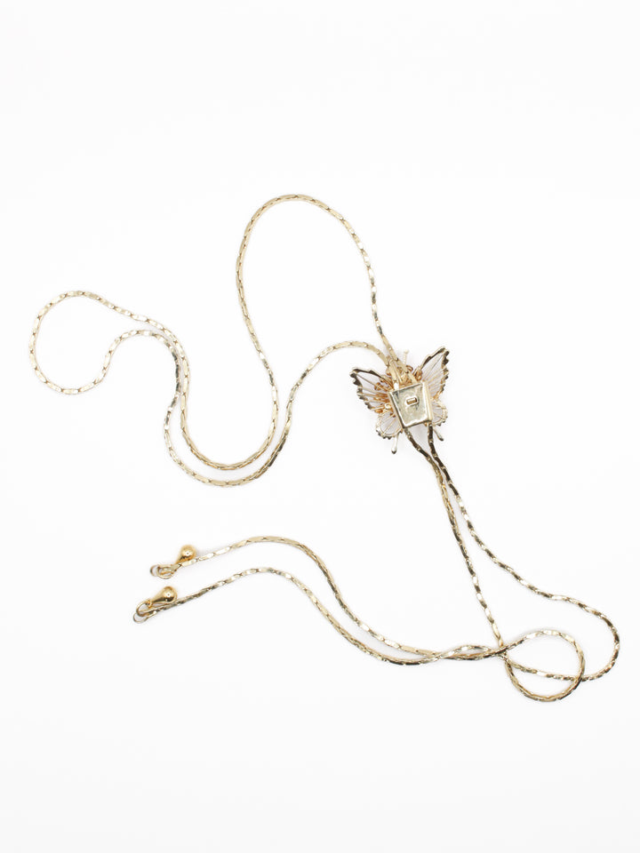 Vintage 80's Necklace in Gold