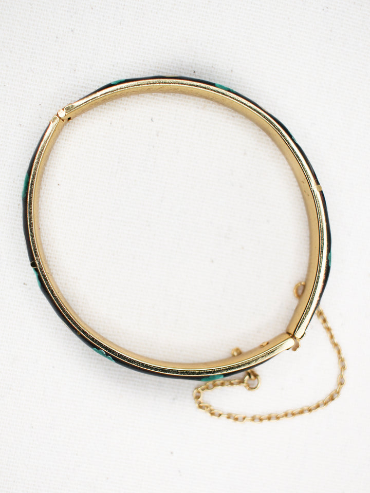 Vintage 70's Brooch in Black