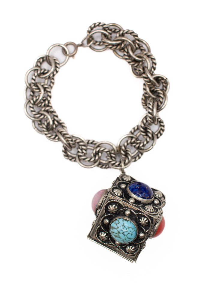 Vintage 80's Bracelet in Silver