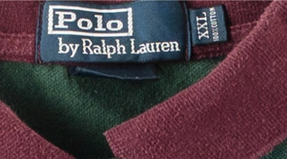 Vintage 00's Men Ralph Lauren Rugby Shirt with Crest