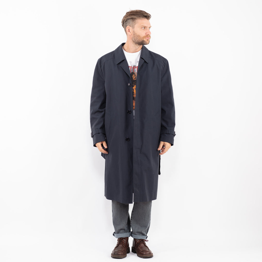 Vintage 70's Men Trench Coat in BlueZ2315