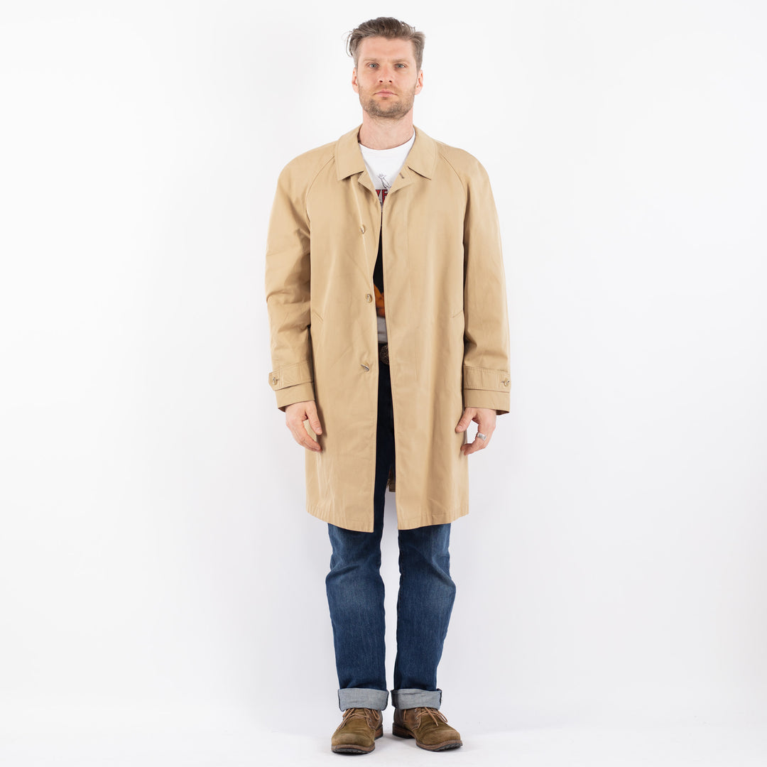 Vintage 70's Men Mac Coat in BeigeZ1500
