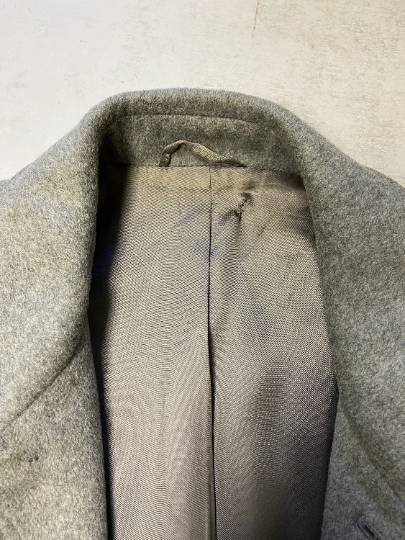 Vintage 00's Women Wool Blend Coat in Gray
