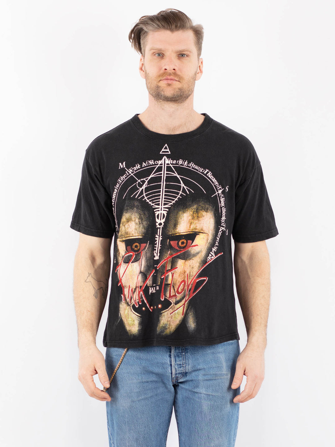 Vintage 00's Men T-Shirt in GrayZ1360