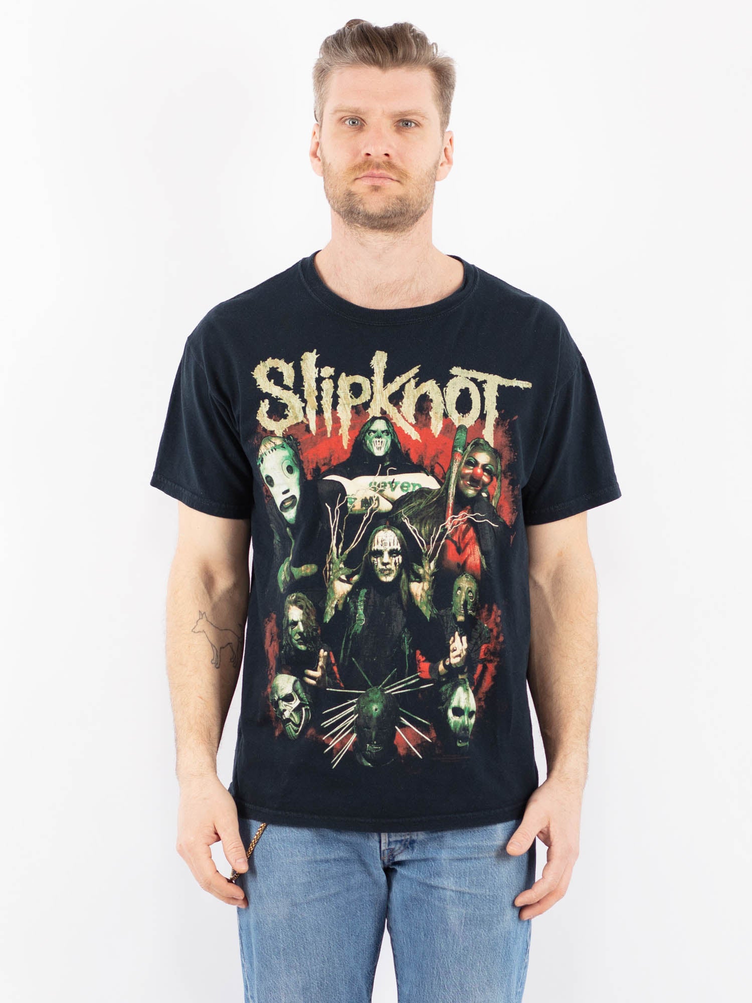 00s slipknot vintage shirt ビンテージ Rare Vintage 2000 Slipknot