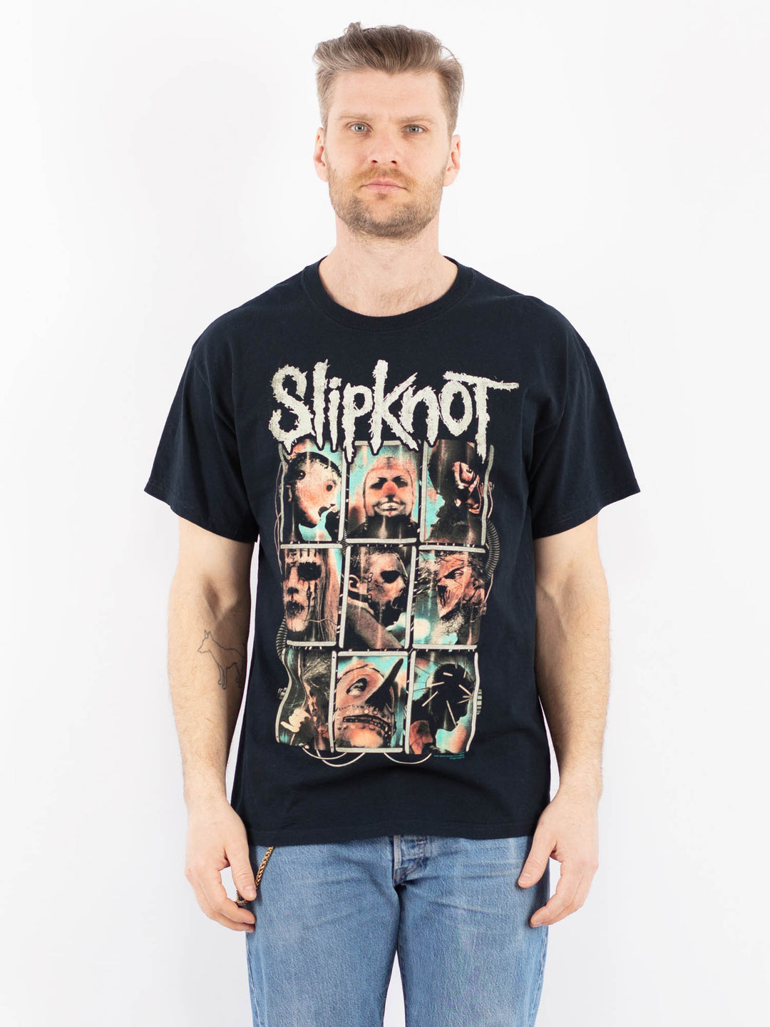 Vintage 00's Men T-Shirt in BlueZ1372