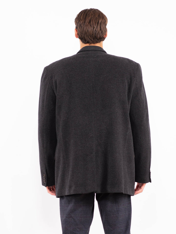 Vintage 00's Men Wool Blend Blazer in GrayZ2162