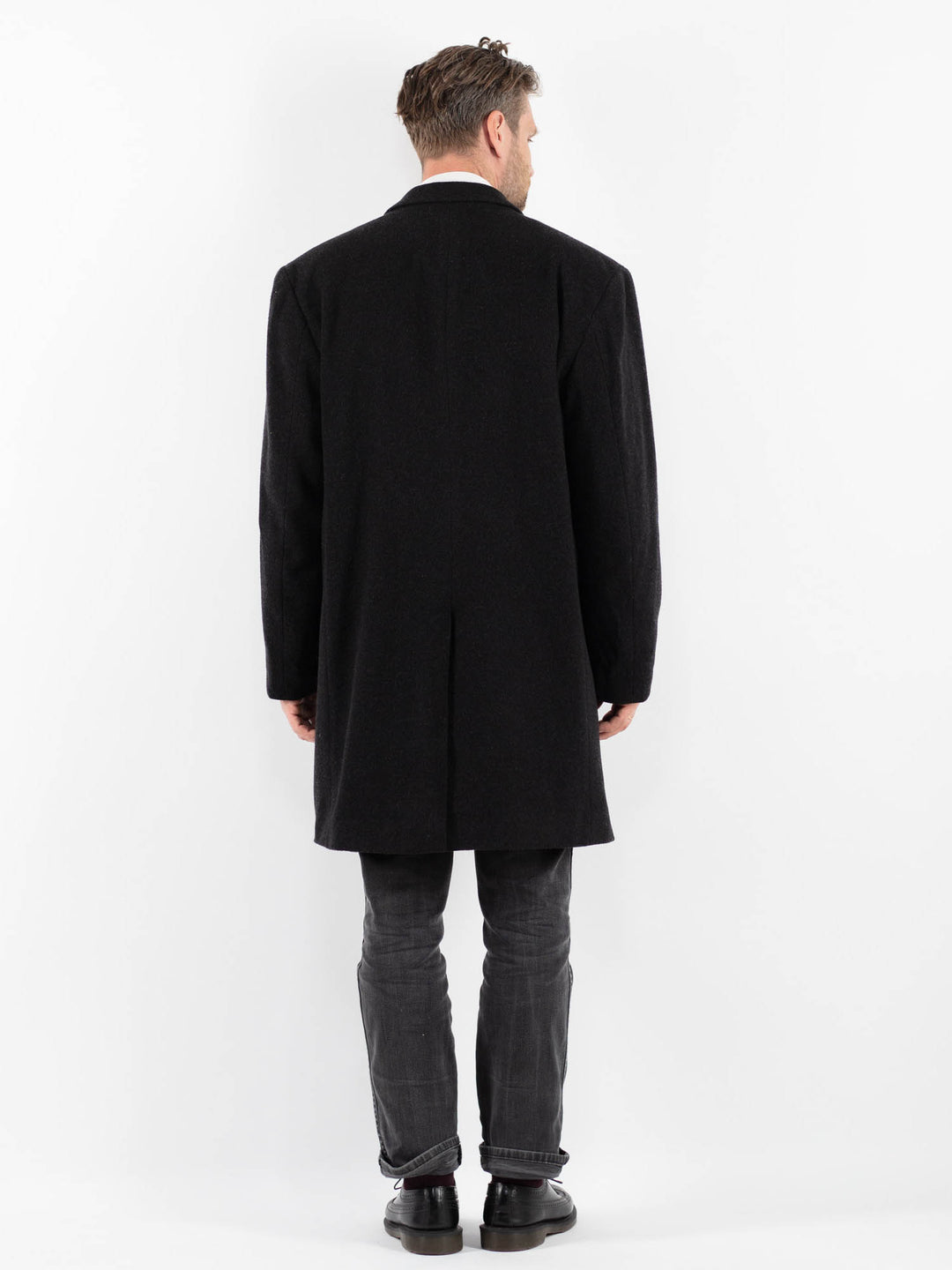 Vintage 00's Men Wool Blend in GrayZ1755