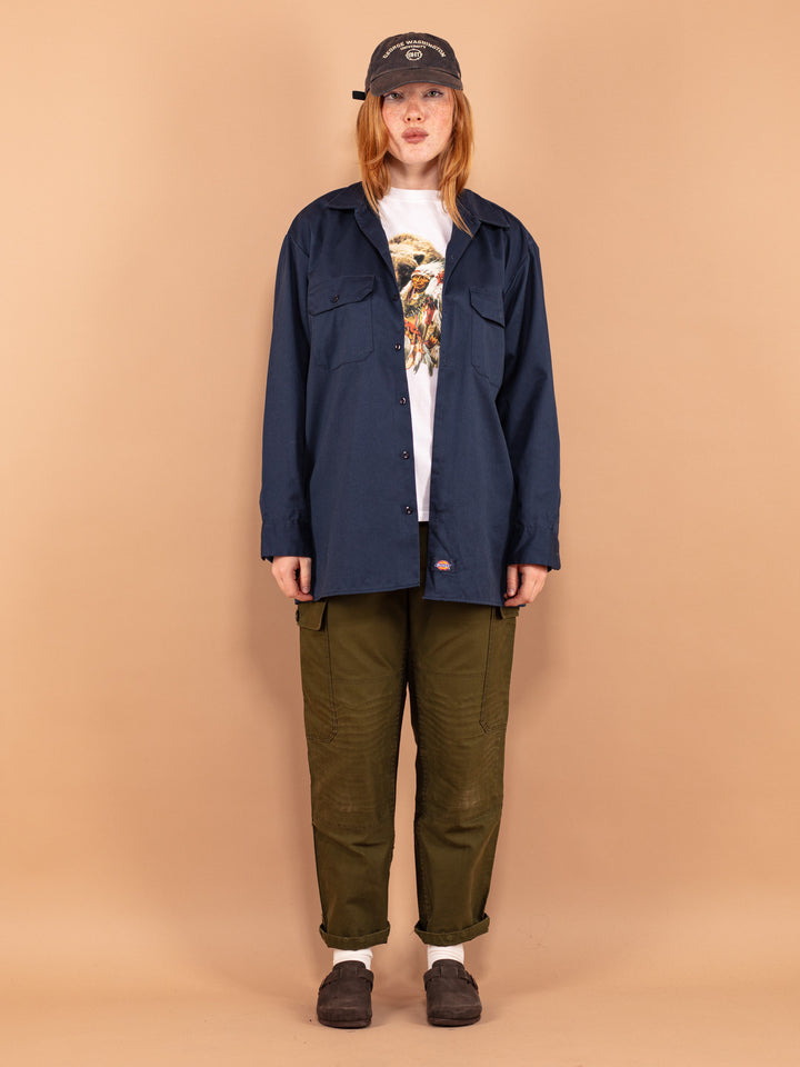 Vintage 00's Women Dickies Long Sleeve Shirt - NorthernGrip