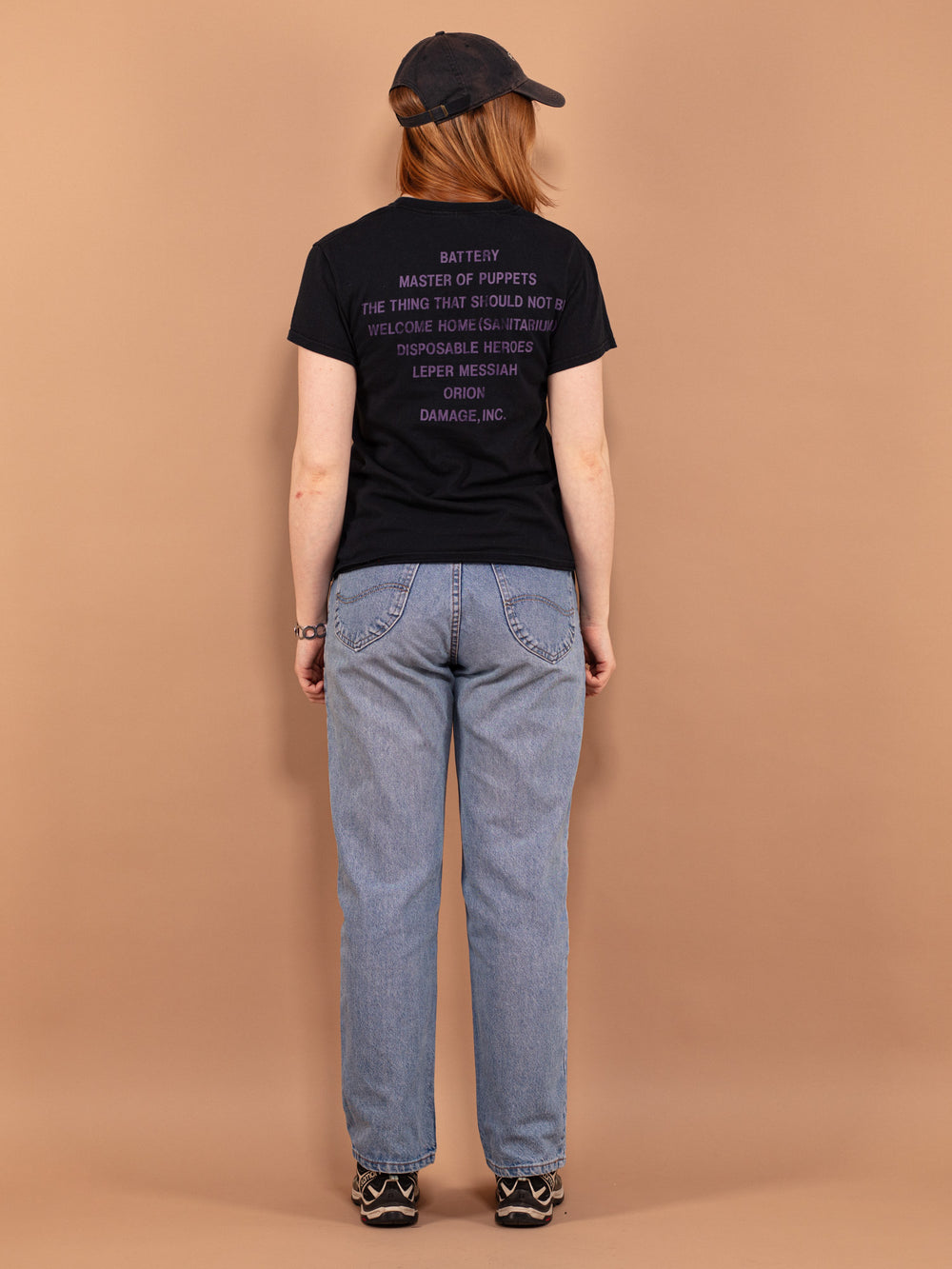 Vintage 00's Women T-shirt with Metallica print - NorthernGrip